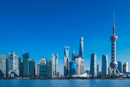上海滨海展示世界金融中心