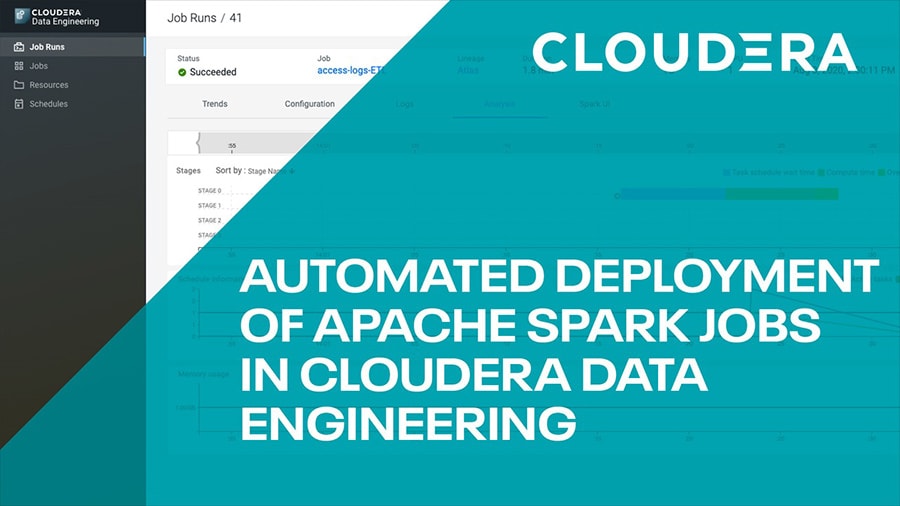 在Cloudera数据工程中自动部署Apache Spark作业