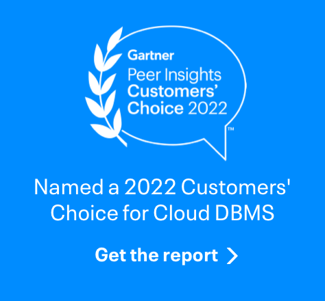 Cloudera在Gartner Peer Insights上命名了2022年云数据库管理系统的客户选择